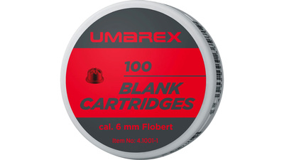 Umarex Blank Cartridges, 6mm Flobert Blank - 100/box