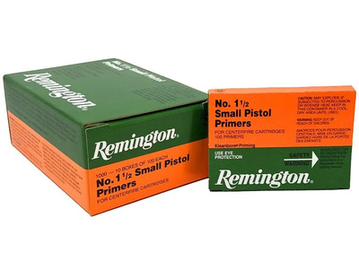 Remington Primer Small Pistol #1 1/2 1000/Box