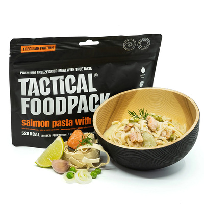 Tactical Foodpack Salmon Pasta with White Wine