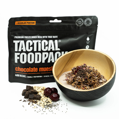 Tactical Foodpack Chocolate Muesli with Cherries