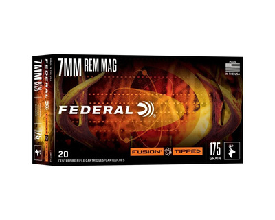 Federal Fusion Tipped Ammo 7mm Rem Mag 175gr 20/Box