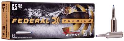 Federal Premium Ammo 6.5 PRC Terminal Ascent 130gr 20/Box