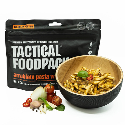 Tactical Foodpack Arrabiata Pasta with Chicken