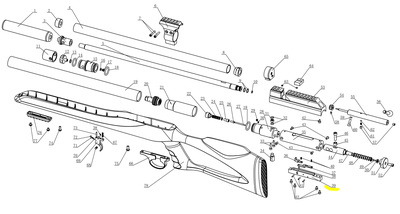 Artemis Spare Part M25 Trigger Set #39