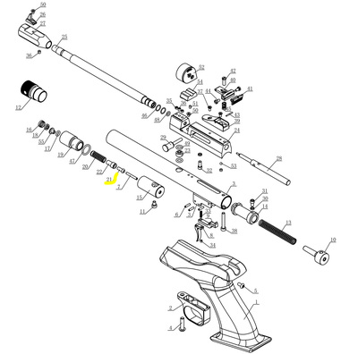 Artemis Spare Part CP1-M Exhaust Valve #21